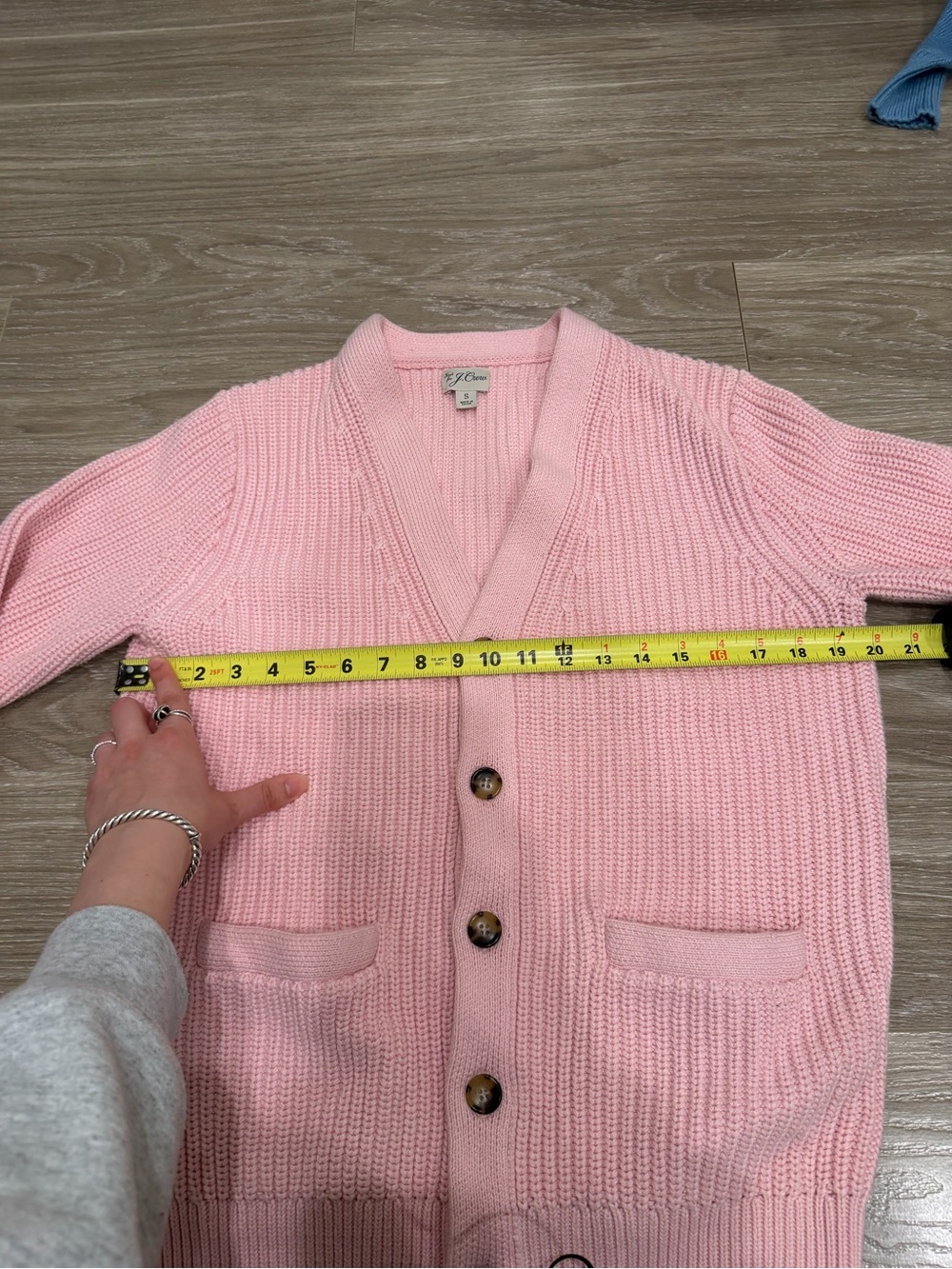 J Crew Cotton Cardigan Sweater - Picture 6 of 8